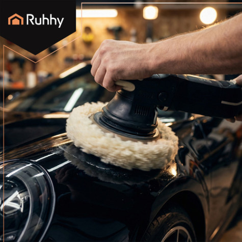 Nástavec na leštění chlupatý 13 cm Ruhhy 27049 ~ 3