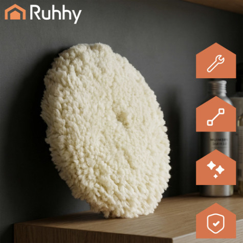 Nástavec na leštění chlupatý 13 cm Ruhhy 27049 ~ 6