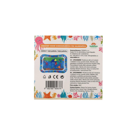 Teddies Vodní podložka nafukovací Mořská zvířátka 65x48cm ~ 5