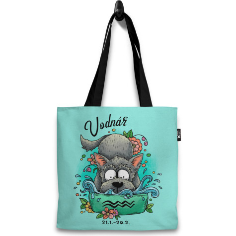 Taška 37x40cm Psí znamení - Vodnář ~ 1