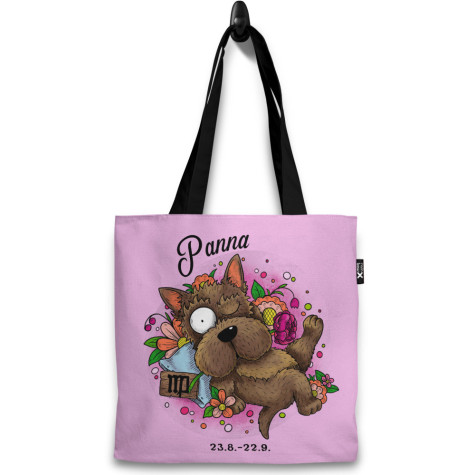 Taška 37x40cm Psí znamení - Panna ~ 1