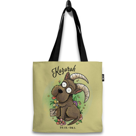 Taška 37x40cm Psí znamení - Kozoroh ~ 1