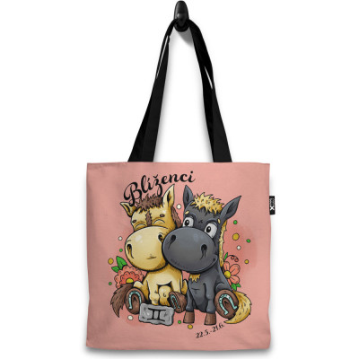 Taška 37x40cm Koňská znamení - Blíženci