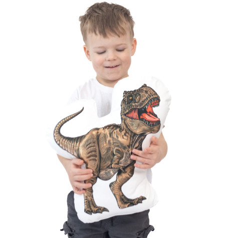 Tvarovaný polštář 41x41cm T-Rex ~ 2