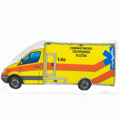 Tvarovaný polštář 57x29cm Sanitka