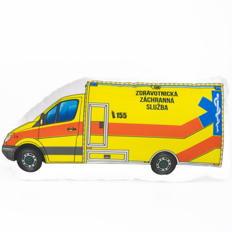 Tvarovaný polštář 57x29cm Sanitka ~ 1