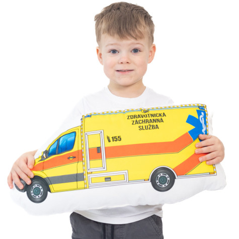 Tvarovaný polštář 57x29cm Sanitka ~ 2