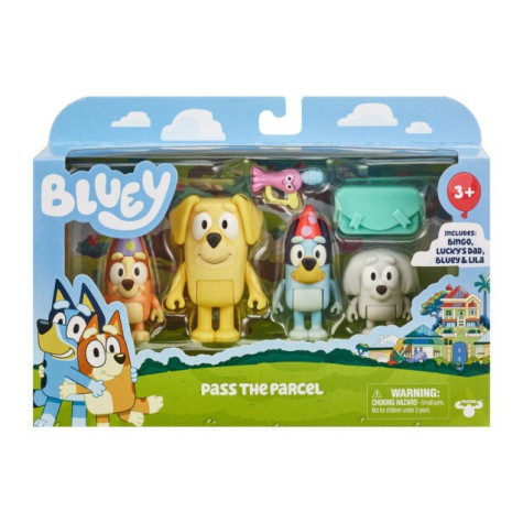 Figurky Bluey Putovní balík 4 ks ~ 1