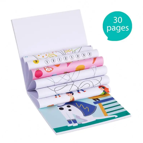 Tookyland Malování prstovými barvami Level 2 Umělec 30 listů ~ 2