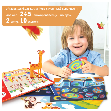 Jarmelo Znovupoužitelné nálepky City Park ~ 2