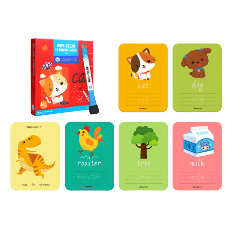 Jarmelo Stírací edukativní kartičky Slova EN ~ 2