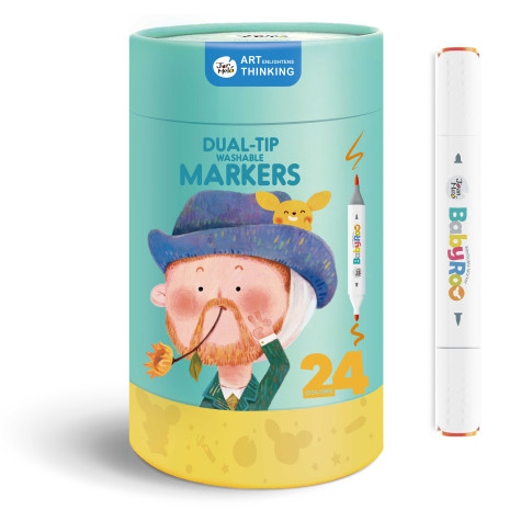 Jarmelo Oboustranné fixy se dvěma hroty 24 ks ~ 1