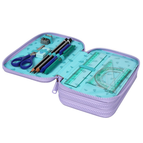 CoolPack Penál Jumper třípatrový Stitch Pastel s vybavením ~ 2