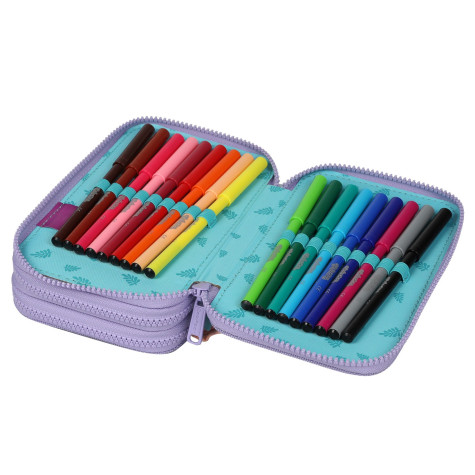 CoolPack Penál Jumper třípatrový Stitch Pastel s vybavením ~ 4