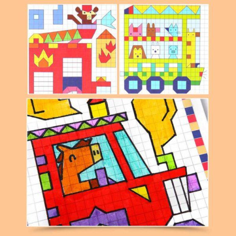 Jarmelo Pixel Art Omalovánky Dopravní prostředky ~ 3