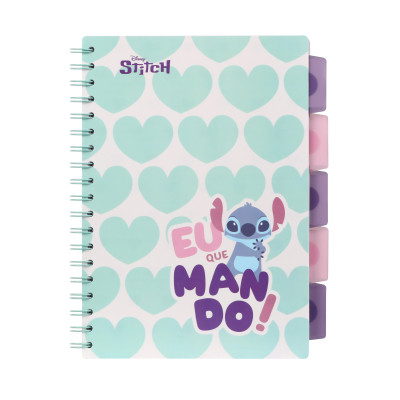 CoolPack Zápisník spirálový B5 se záložkami Stitch Pastel