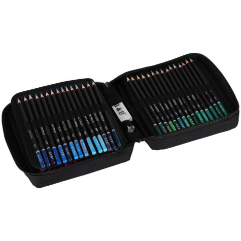 H&B Barevné pastelky v pouzdře 120 ks ~ 2