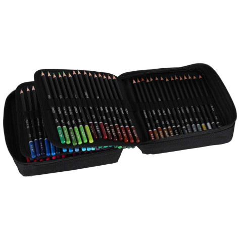 H&B Barevné pastelky v pouzdře 120 ks ~ 4