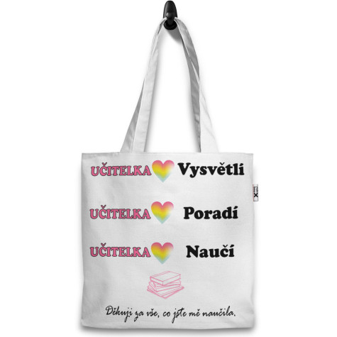 Taška 37x40cm - Učitelka naučí ~ 1