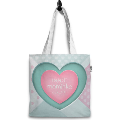 Taška 37x40cm - Nejlepší maminka srdce - pit