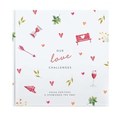 Mementerra Our Love Challenges Kniha zážitků pro páry ~ 1