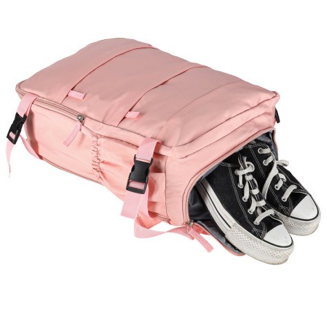 Cestovní turistický batoh 45x30cm - růžový ~ 7