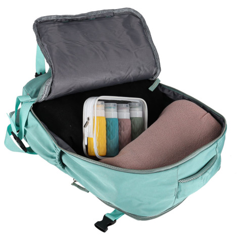 Cestovní turistický batoh 45x30cm - zelený ~ 8