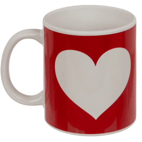 Měnící hrnek Srdce I love you ~ 2