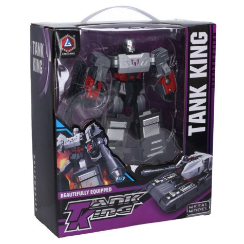 Autorobot Tank King černý 19 cm ~ 2