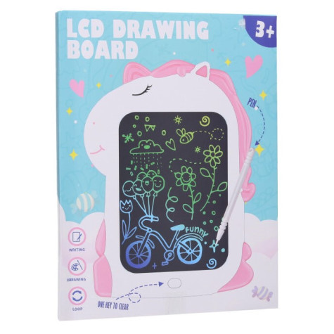 Kreslicí LCD tabulka Jednorožec 26 cm ~ 2