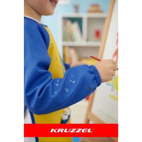 Dětská ochranná zástěra s rukávy vel. M Kruzzel 26179 ~ 7