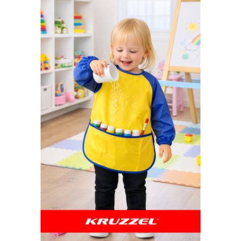 Dětská ochranná zástěra s rukávy vel. S Kruzzel 26178 ~ 4