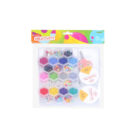 Wiky Kreativity DIY set Korálky, provázky ~ 2