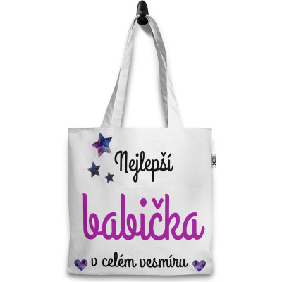 Taška 37x40cm - Nejlepší babička ve vesmíru
