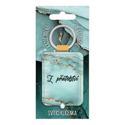 Nekupto Svítící klíčenka s potiskem - Z přátelství