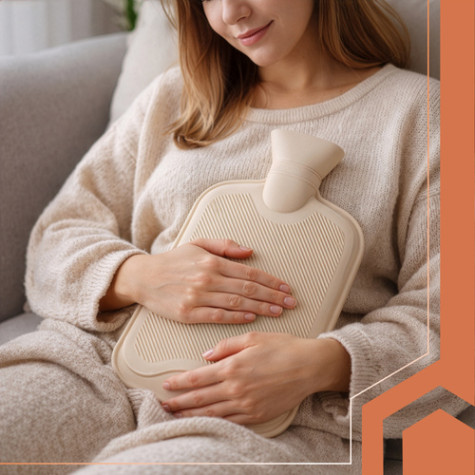 Gumová láhev Termofor šedý 1800ml Ruhhy 27842 ~ 4