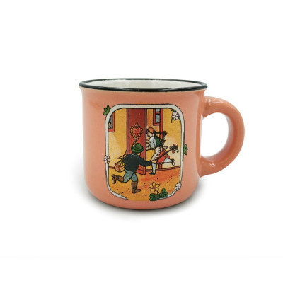 Nekupto Velikonoční mini hrneček Josef Lada - Pomlázka