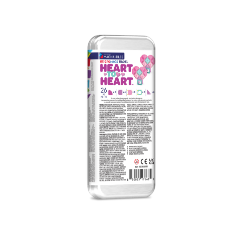 Magna-Tiles microMAGS Heart to Heart Travel Set 26 dílů ~ 5