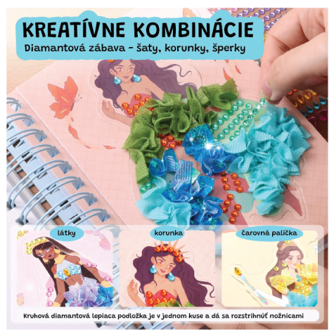 Jarmelo Fashion kreativní kniha Magic Princesses ~ 2