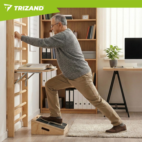 Nastavitelná dřevěná plocha na protahování Trizand 27130 ~ 6