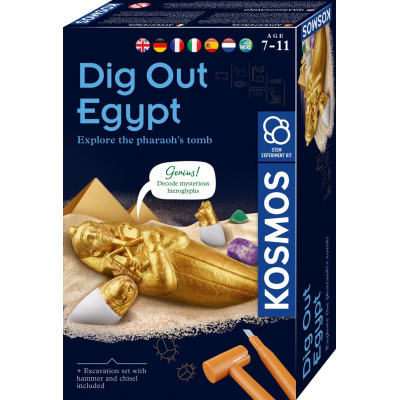 KOSMOS Egyptské vykopávky