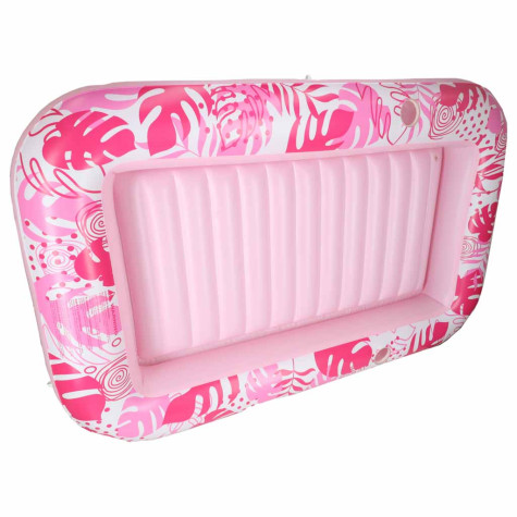 Nafukovací lehátko bazén pro dospělé 175x115cm - růžové ~ 8