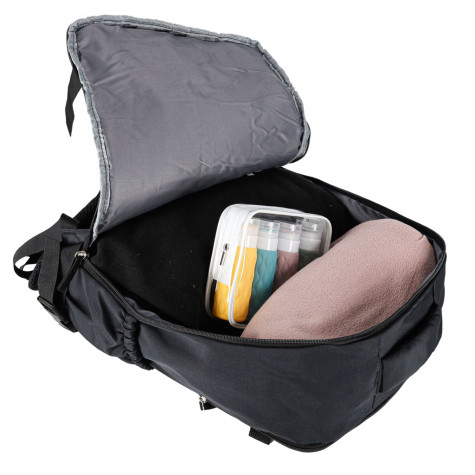 Cestovní turistický batoh 45x30cm - černý ~ 3