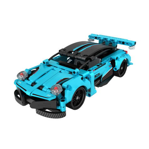 iM.Master Stavebnice Auto modré 2v1 na zpětné natažení 293 dílků ~ 2