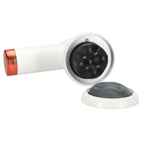 Masážní pistole s nástavci 9v1 bílá ~ 5