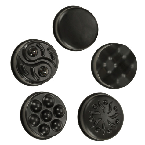 Masážní pistole s nástavci 9v1 bílá ~ 6