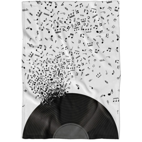 Deka 200 x 140 cm - Noty ~ 1