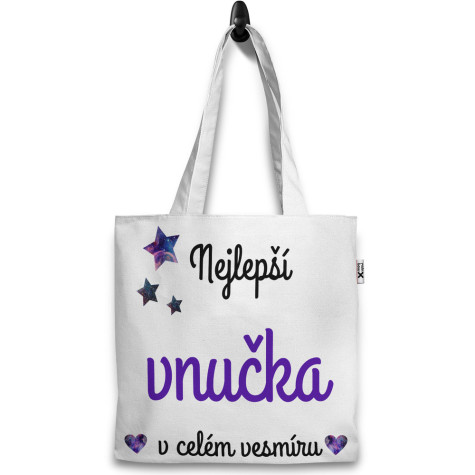 Taška 37x40cm - Nejlepší vnučka ve vesmíru ~ 1