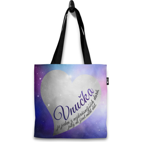 Taška 37x40cm - Vnučka - nejkrásnější dar ~ 1