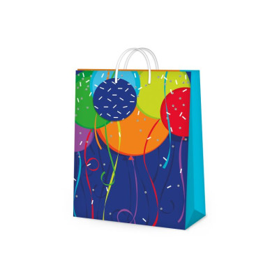 Albi Dárková taška malá 17,8x9,8x22,9cm - Balónky a konfety